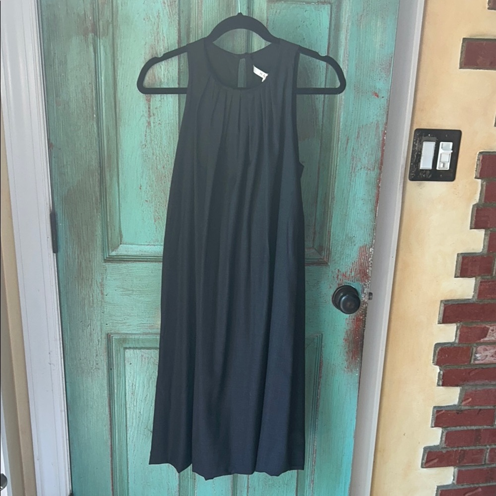 Hache black sleeveless dress.